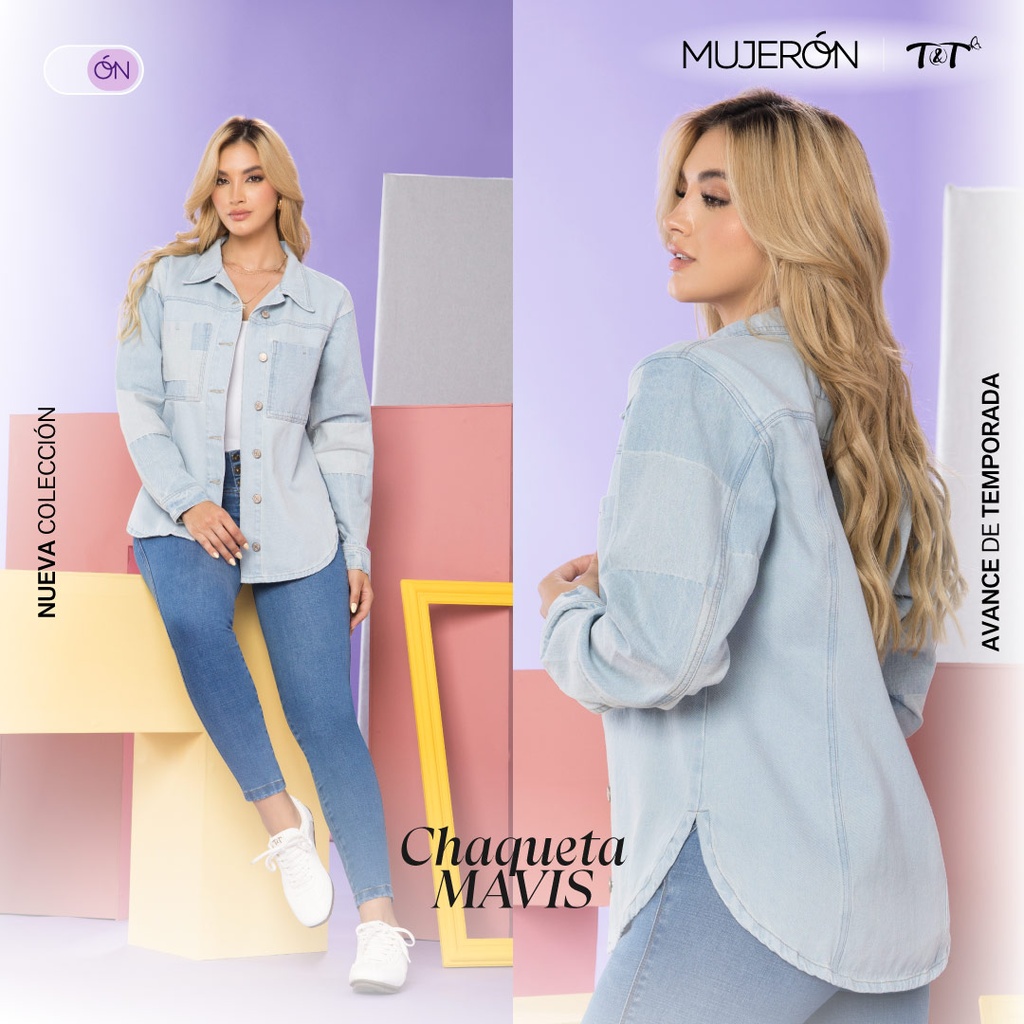 CHAQUETA MAVIS Semi Ajustada