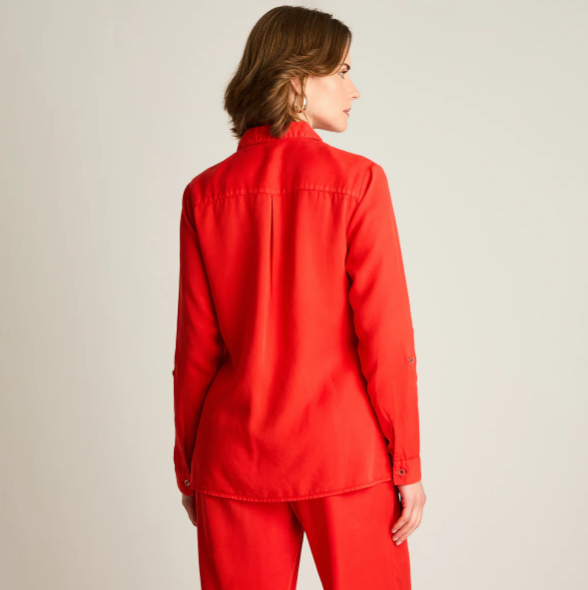 BLUSA CAMISERA DE LYOCELL