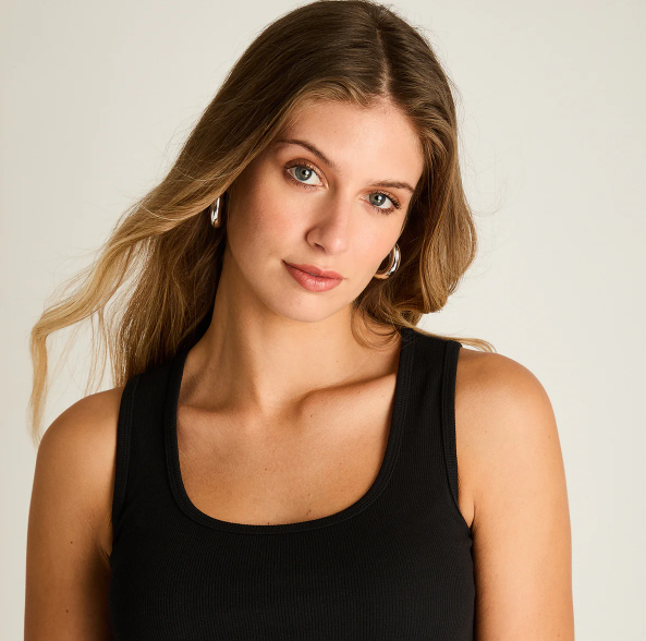 POLERA SIN MANGAS ELASTICIDAD MEDIA